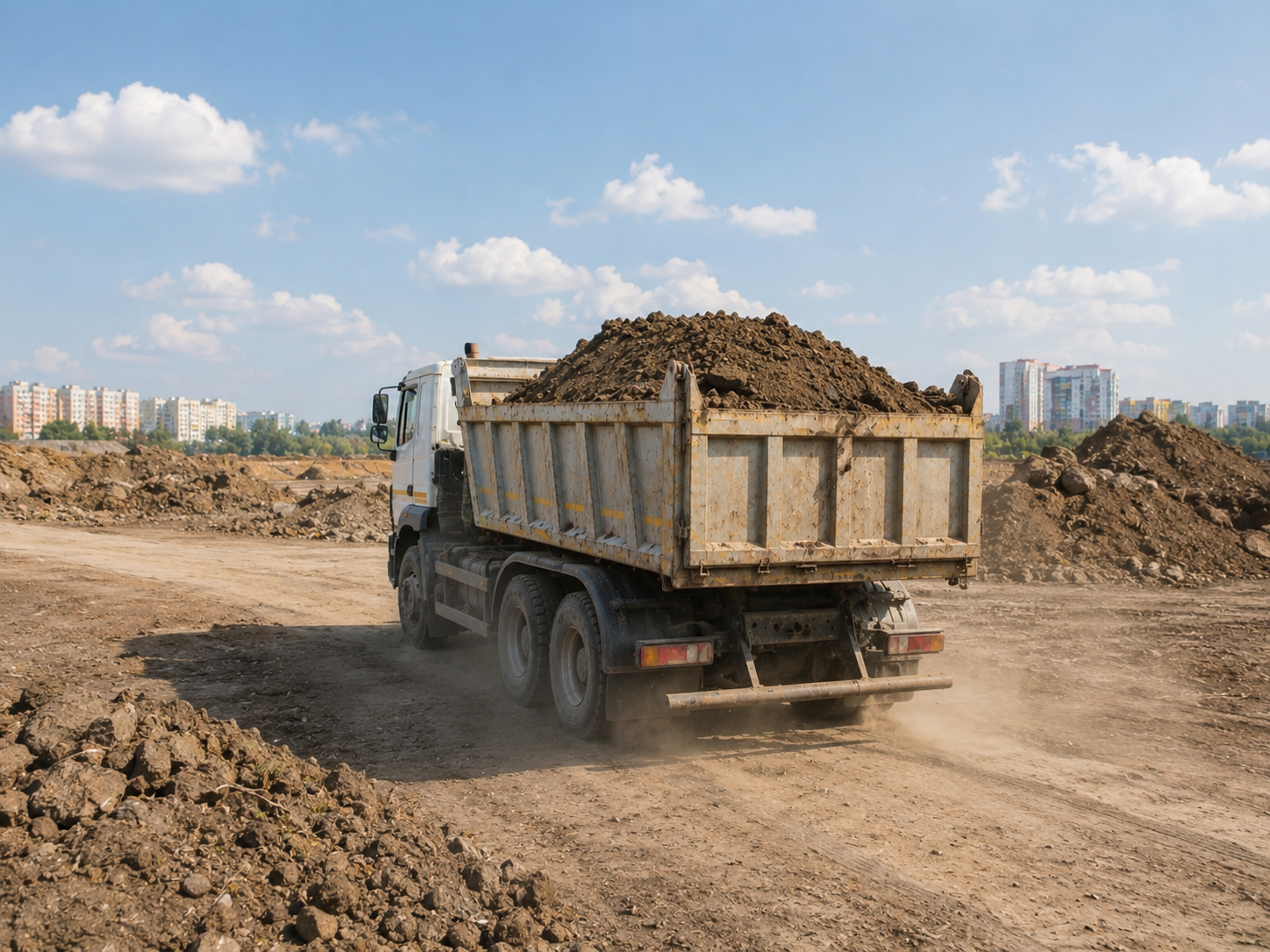 Вывоз грунта после планировки